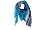 Graphic scarf in blue, white and red from Tim & Simonsen